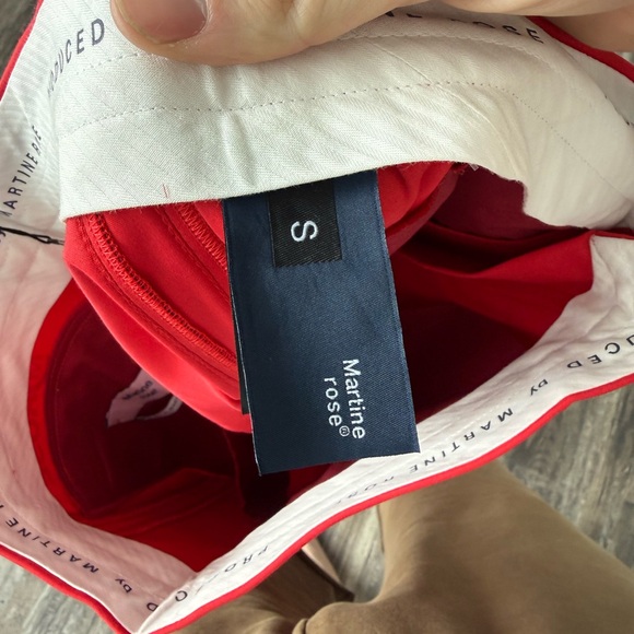 NWT - Martine Rose Nylon Flared Track Pants - Picture 7 of 12